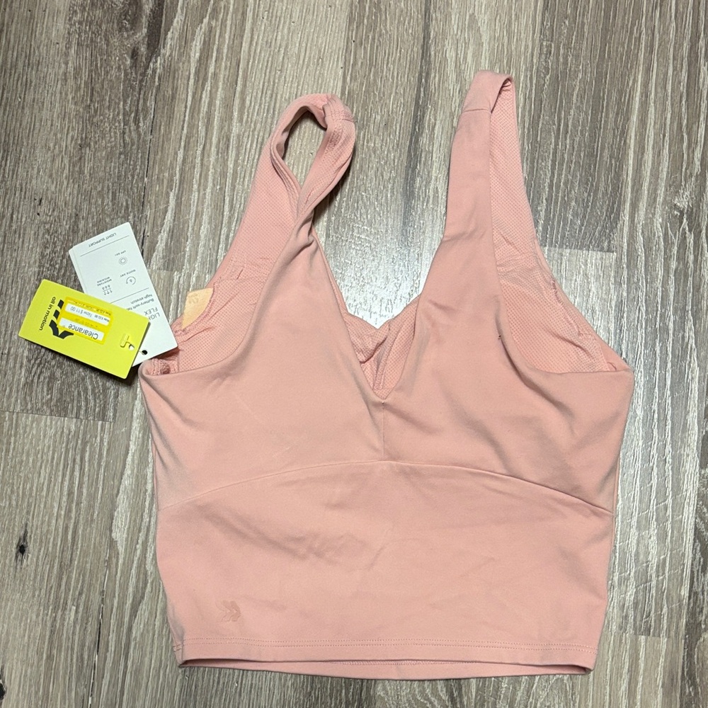 all in motion Pink Crop Tank Top - Picture 2 of 3